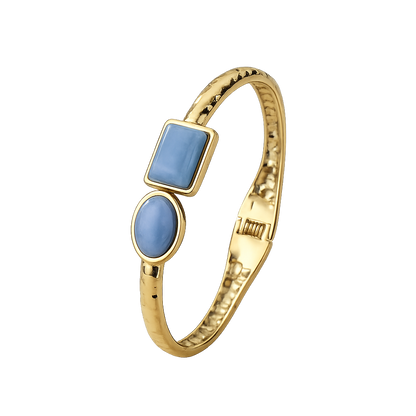 Destiny Stone Bangle | Blue