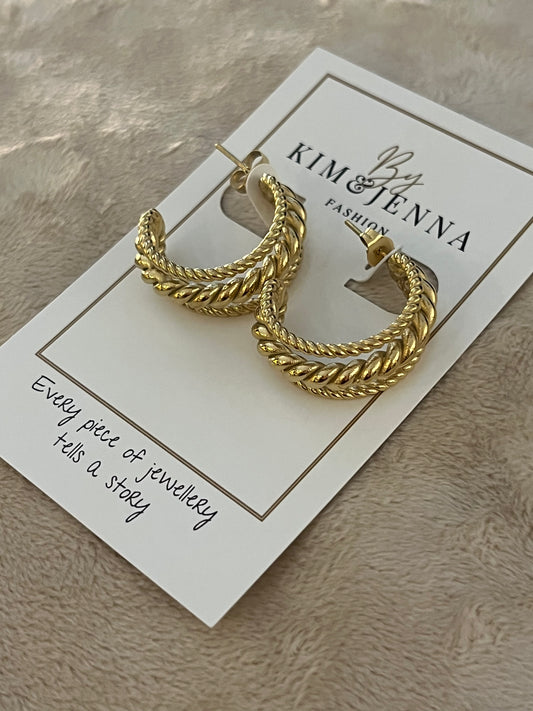 Sally Earrings | Goud