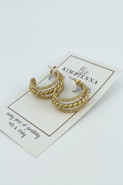 Sally Earrings | Goud