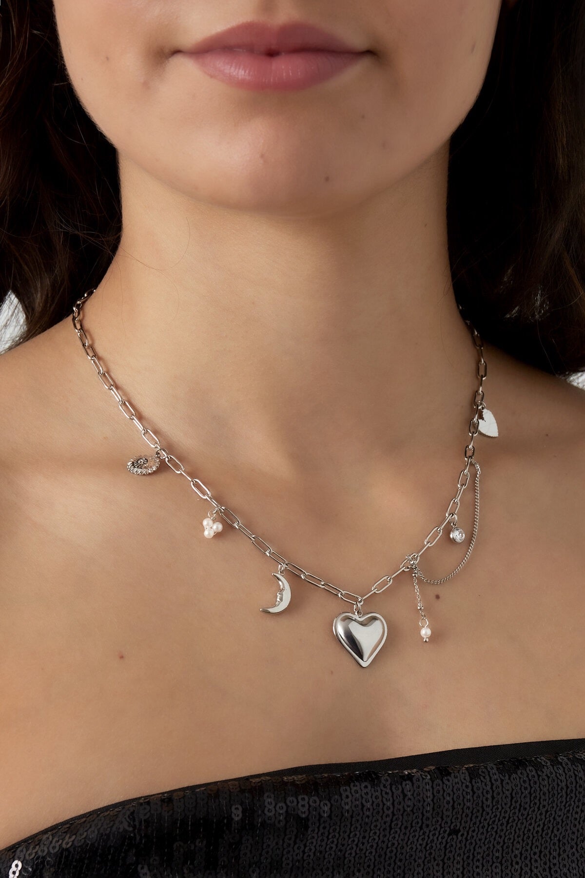 Bedelketting Love | Goud