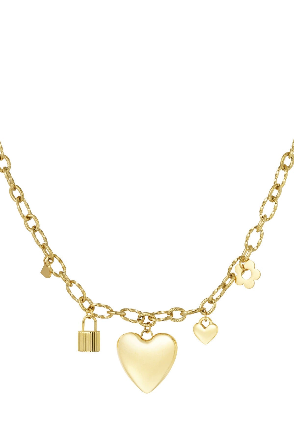 Bedelketting Locked Love