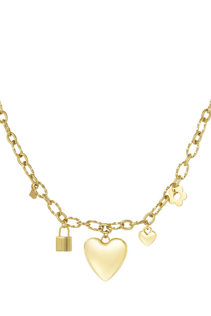 Bedelketting Locked Love