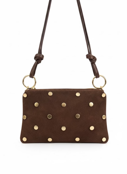 Chiara Studded Bag | Bruin