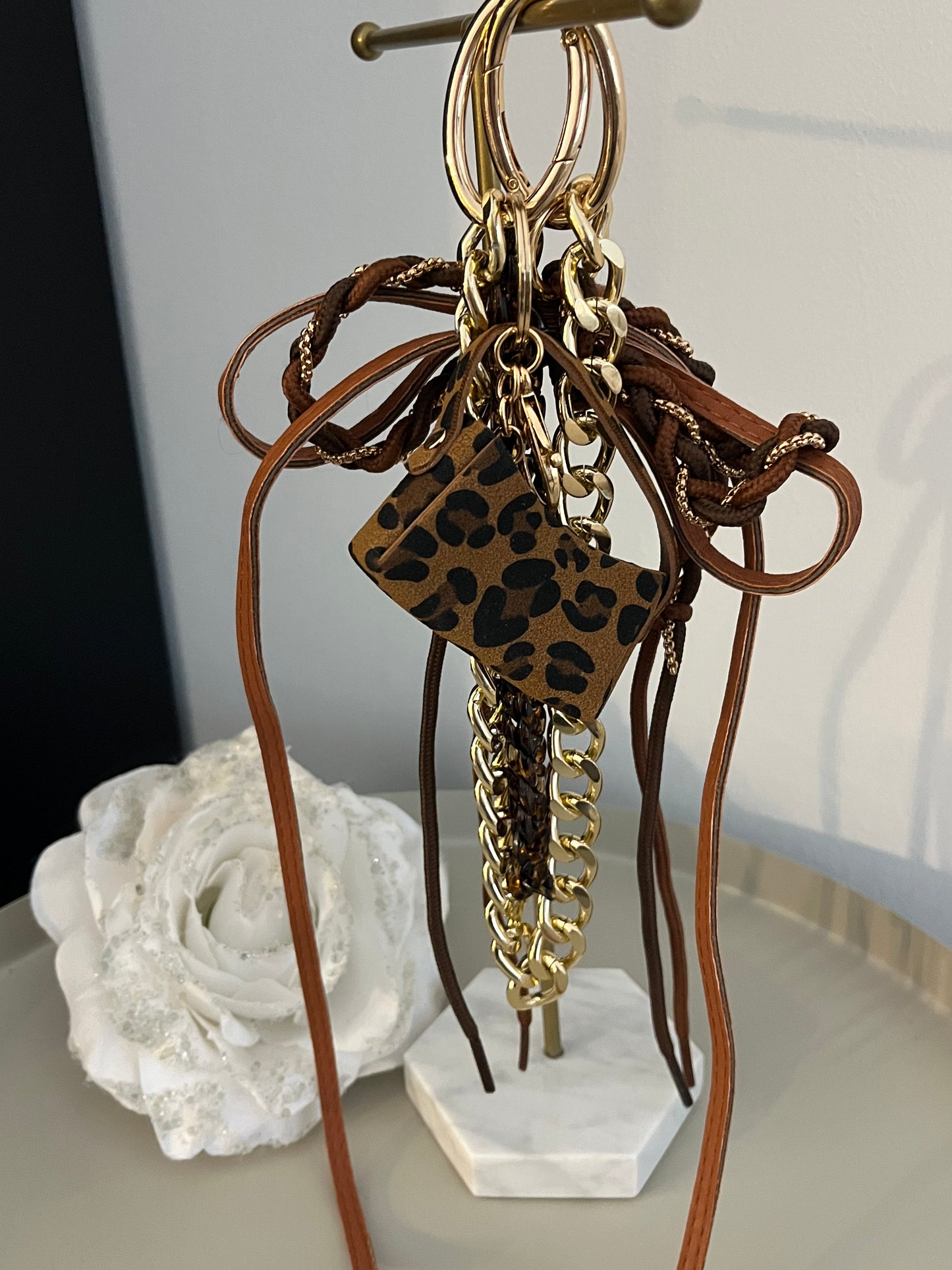 Tassenhanger Luipaard Chain