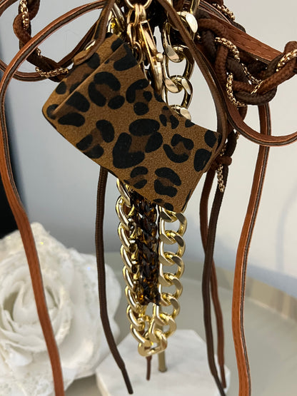 Tassenhanger Luipaard Chain