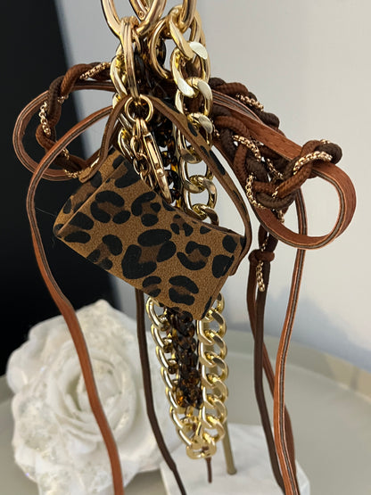 Tassenhanger Luipaard Chain