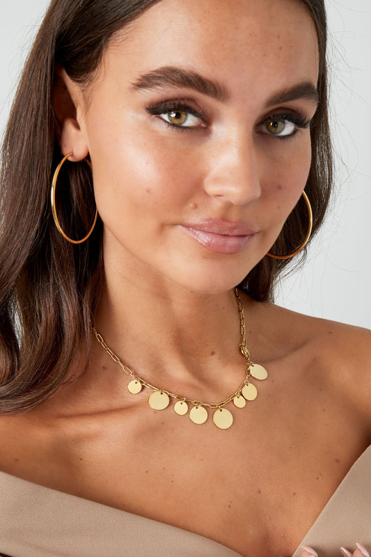 Necklace Rounds | Goud