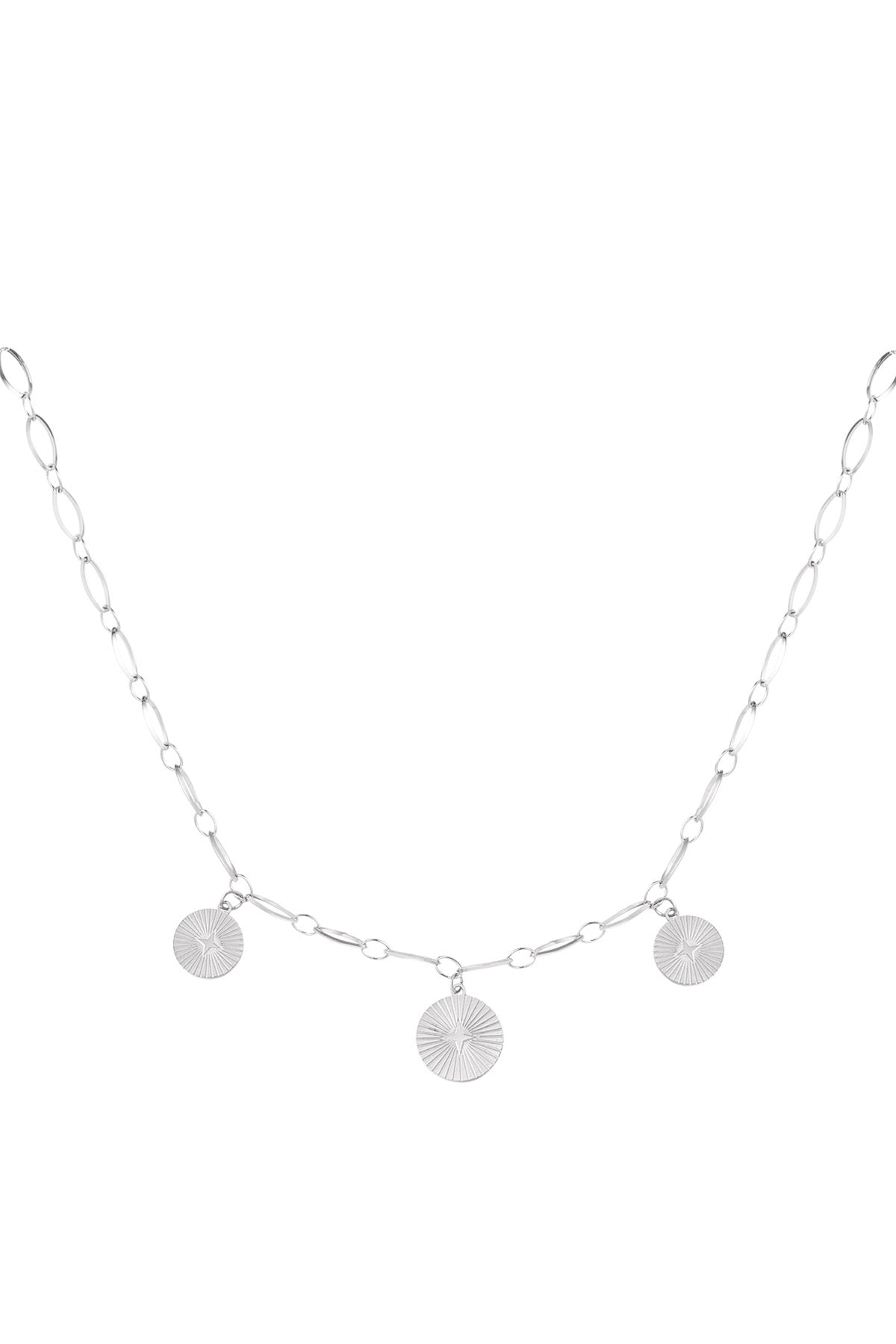 Ketting Coins | Zilver