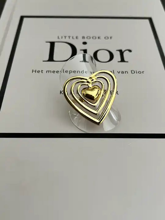 Ring Heart 001 | Gold