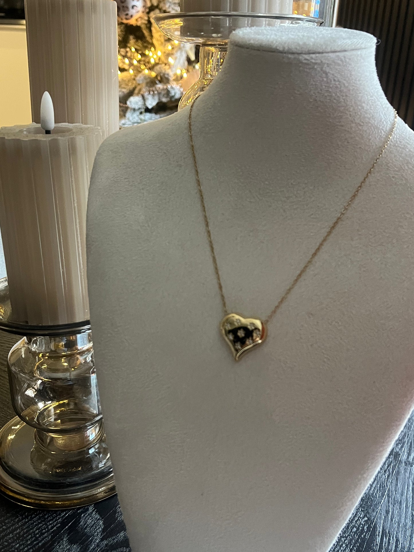 Ketting Big Heart | Goud