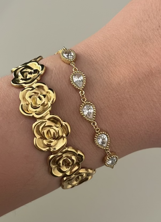 Diamond Drops Bracelet