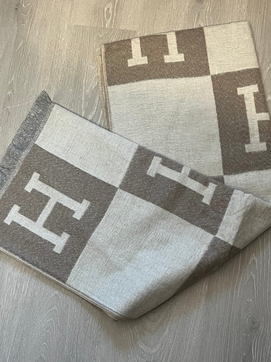 Hillary Sjaal | Beige/Taupe