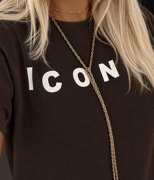 Noa Lange Ketting | Goud