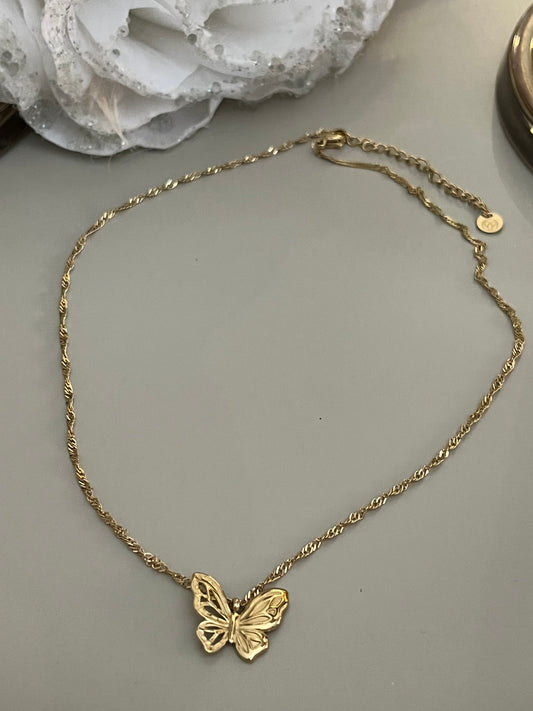 Necklace Beautiful Butterfly