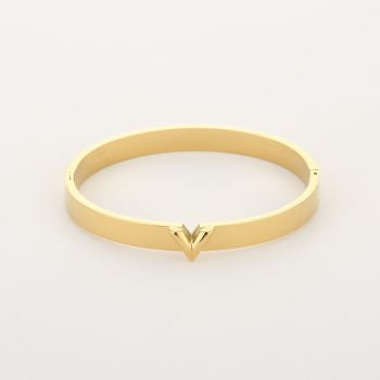 V Bangle | Goud