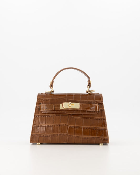 Grace Croco Bag | Bruin