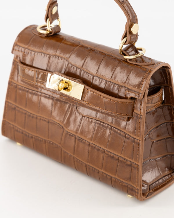 Grace Croco Bag | Bruin