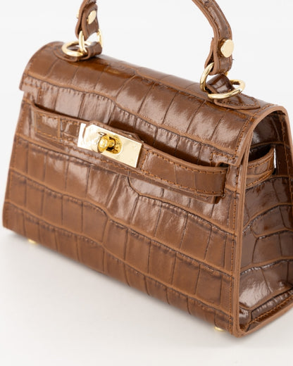 Grace Croco Bag | Bruin