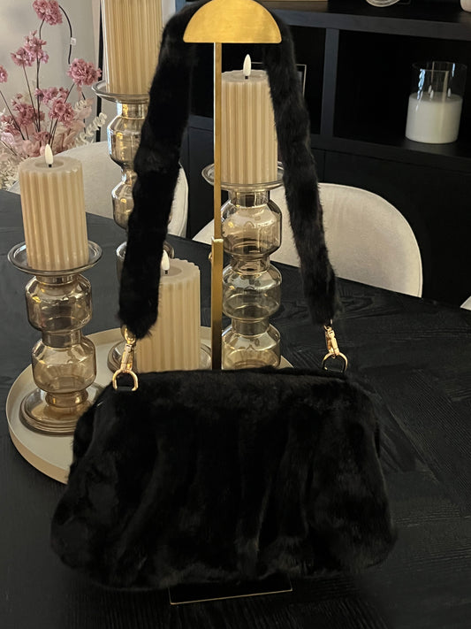 Fluffy Bag Destiny | Black