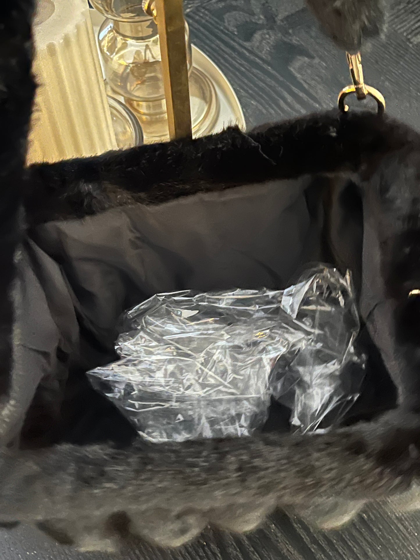 Fluffy Bag Destiny | Black