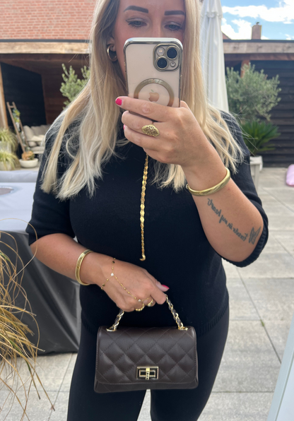 Audrey Bag Small | Donkerbruin