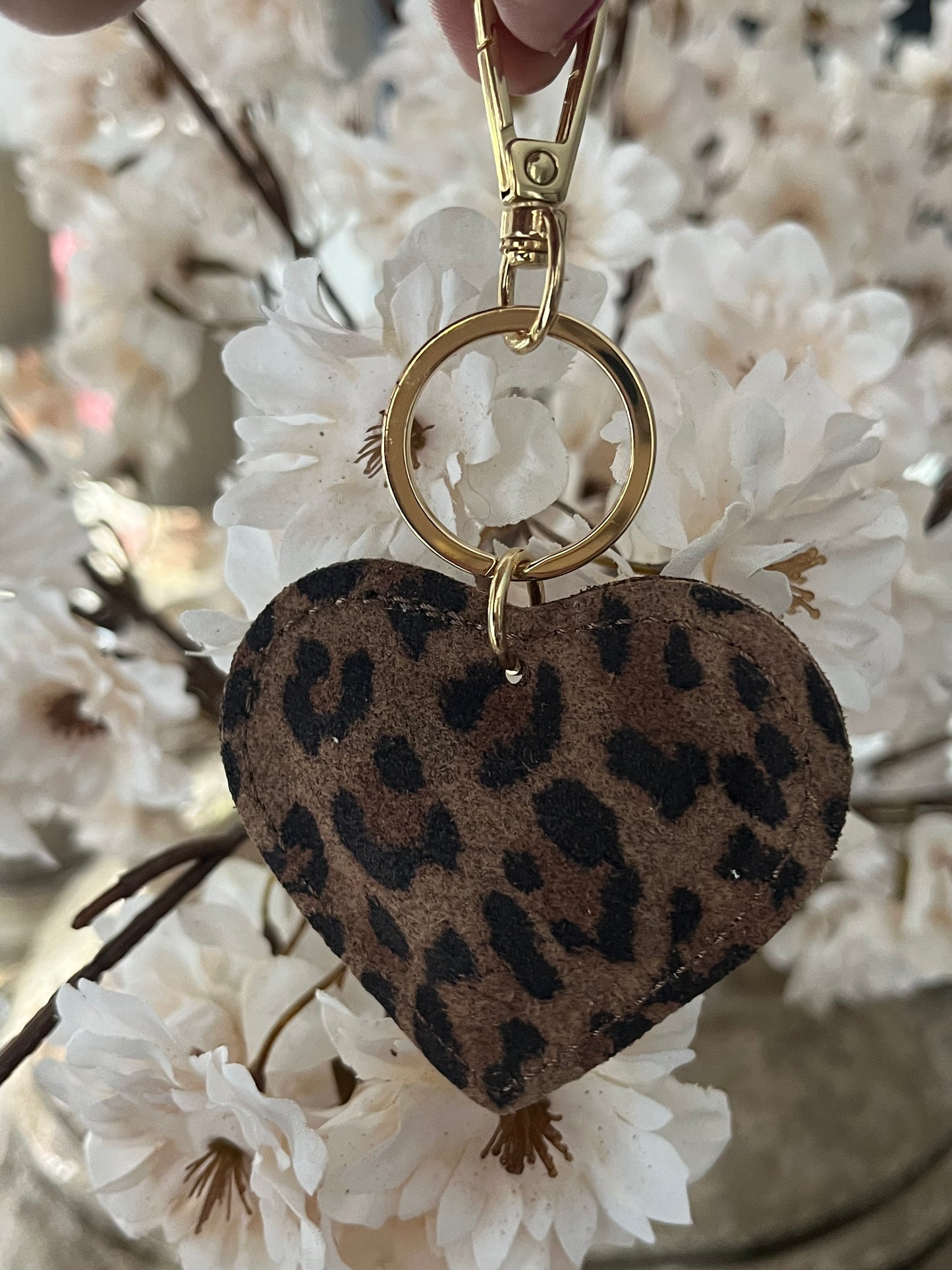 Sleutelhanger Hart Luipaard