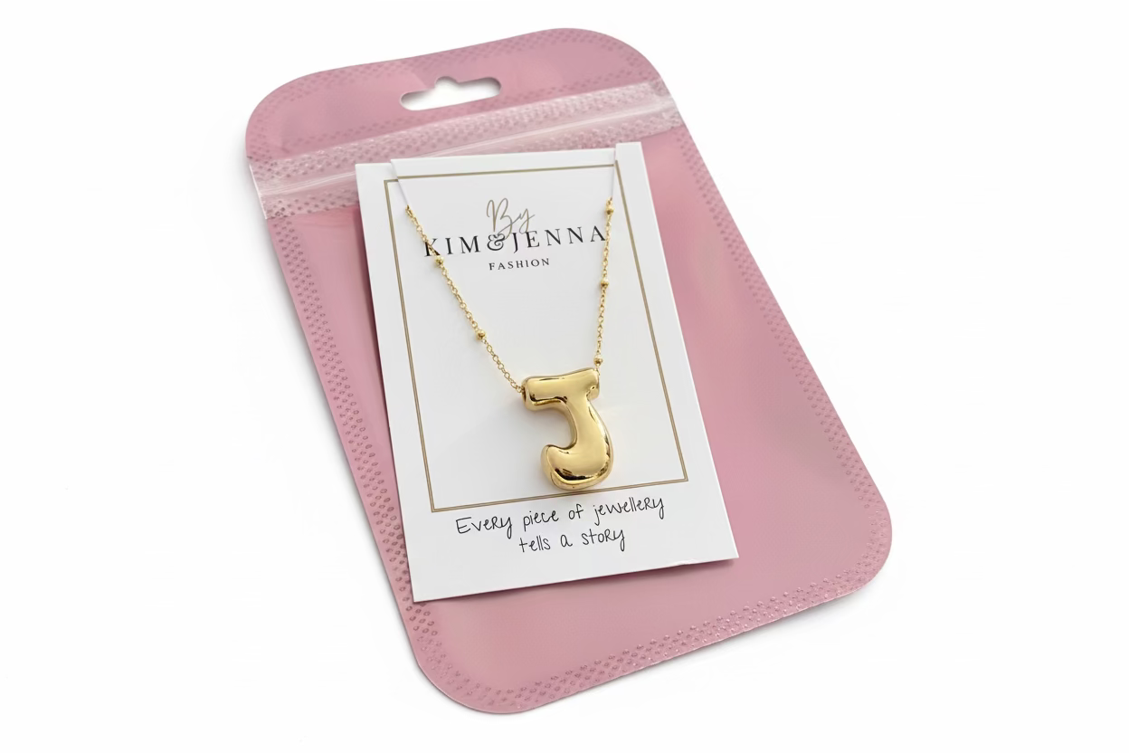 Initiaal Ketting | J