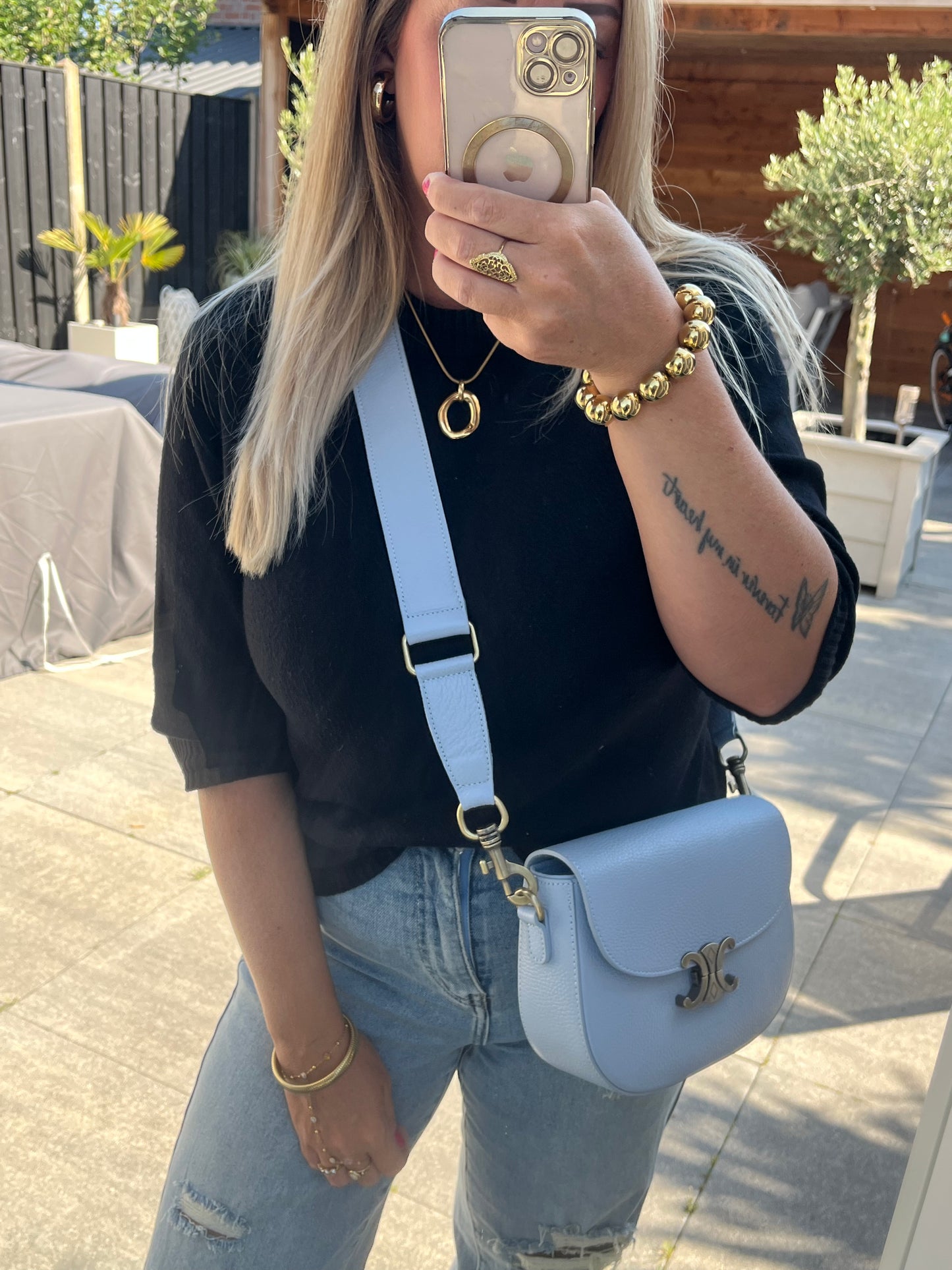 Favi Bag | Lichtblauw