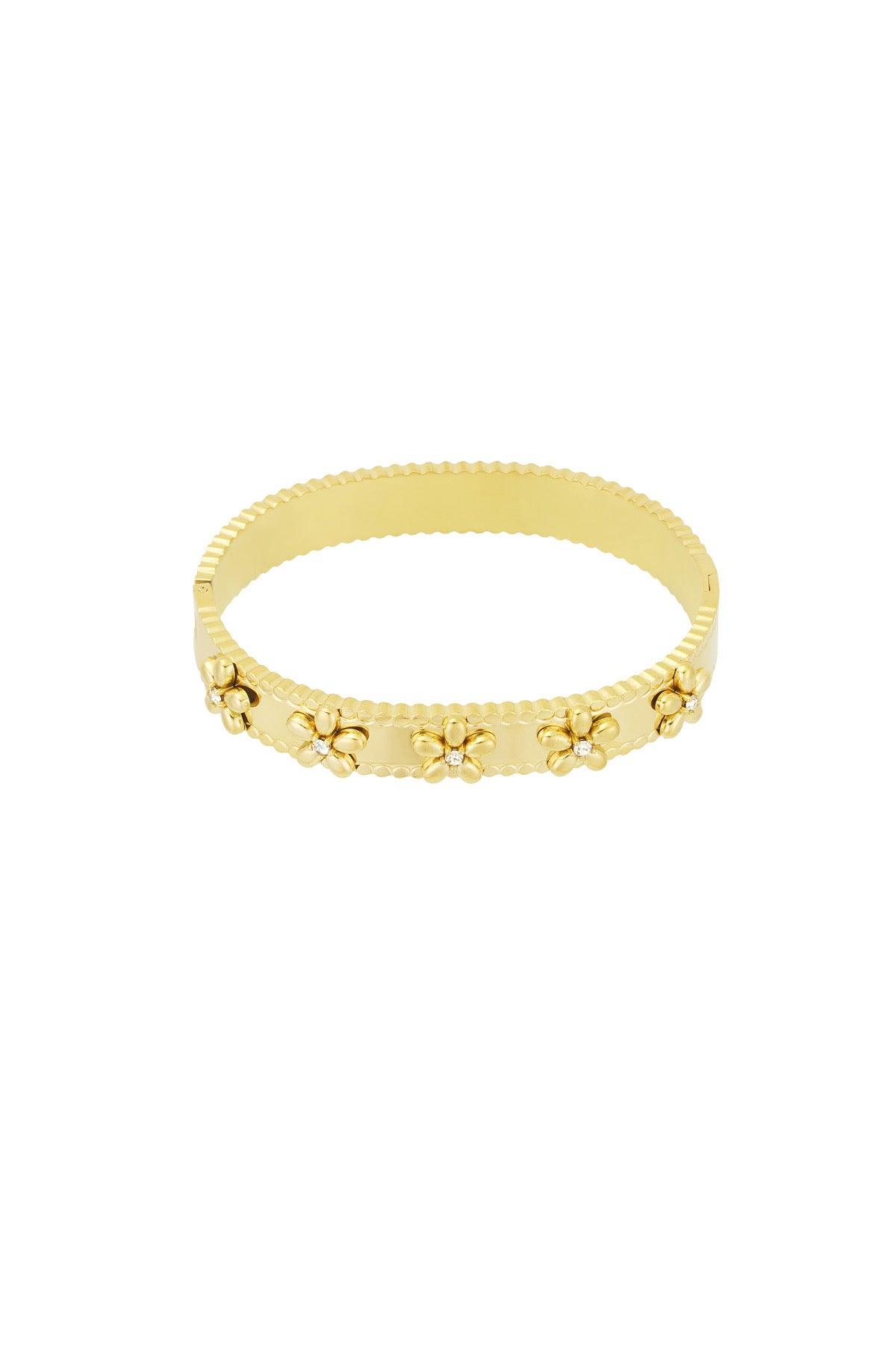 Bangle Flower Party | Goud