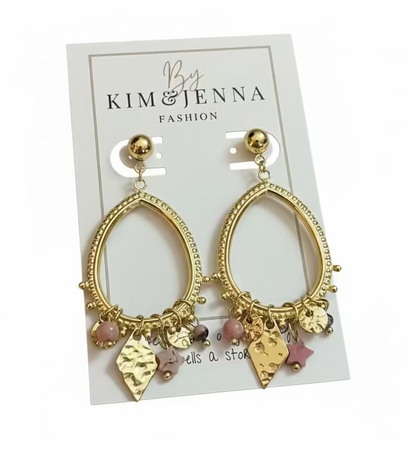 Sally Earrings | Roze