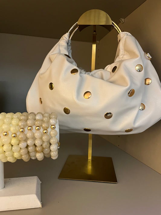 Studs Bag Fenna | Beige