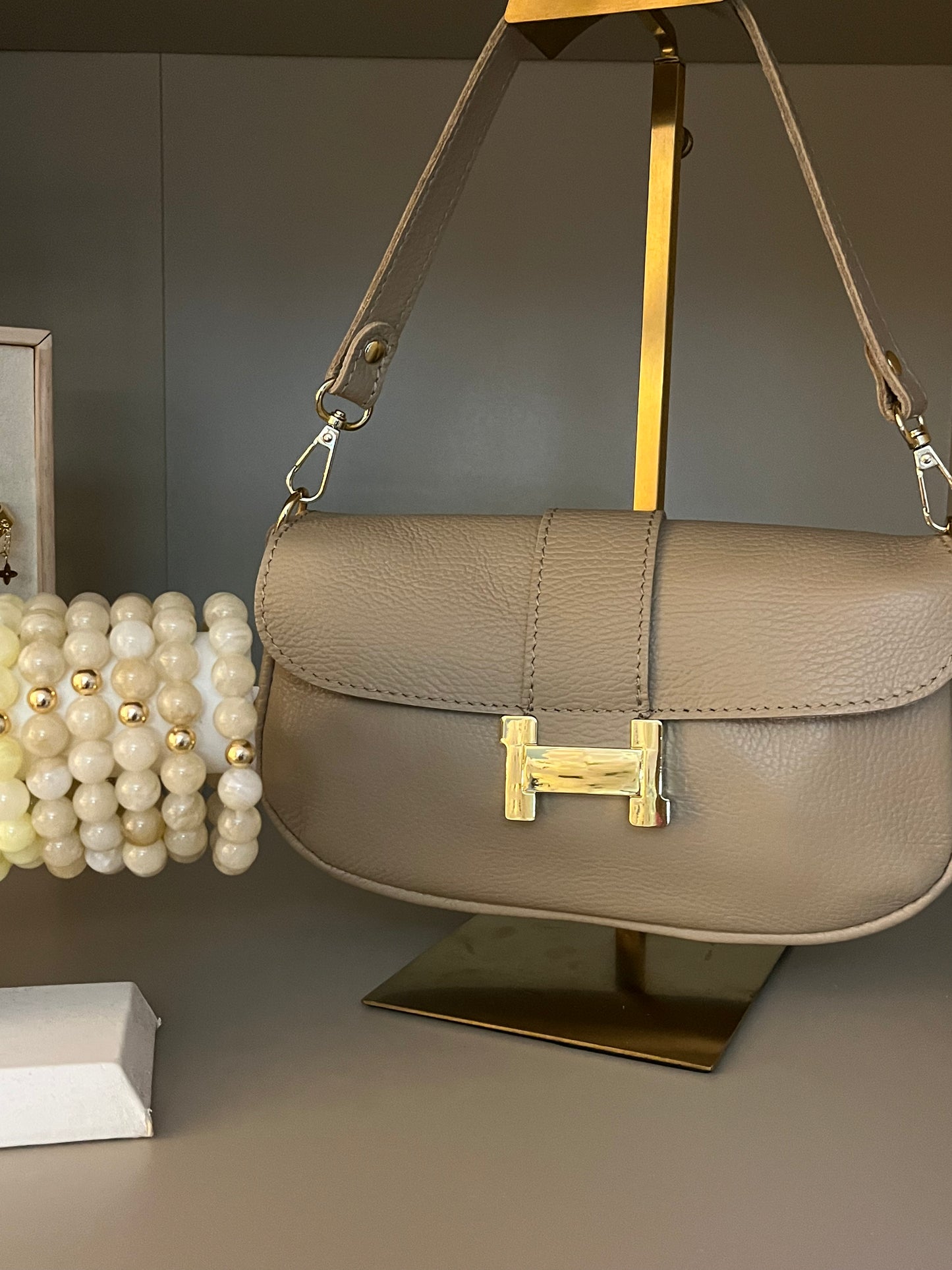 Hillary Bag | Taupe