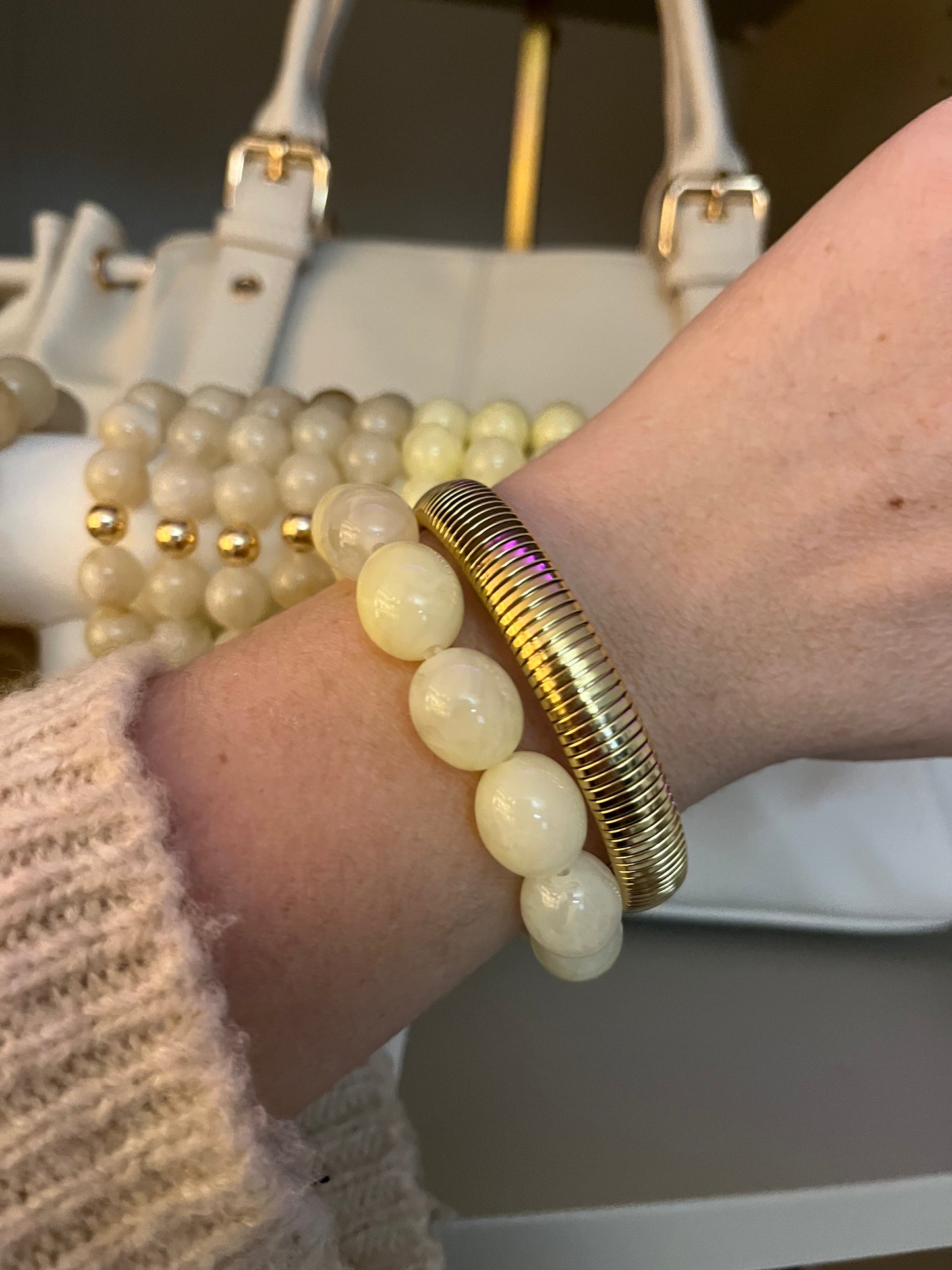 Ivy Bracelet | Butter Yellow