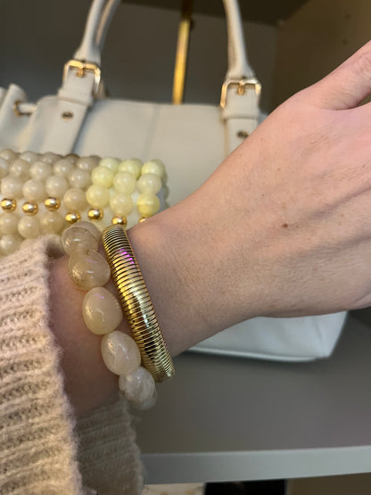 Ivy Bracelet | Beige/Taupe