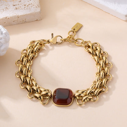 Brown Stone Bracelet