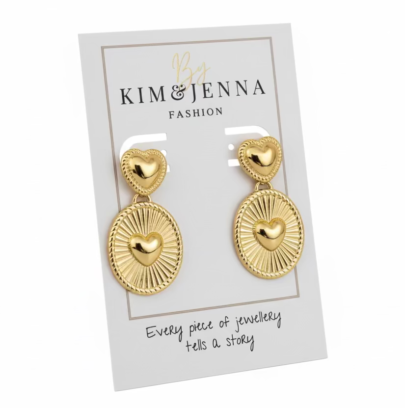 Chique Heart Earrings