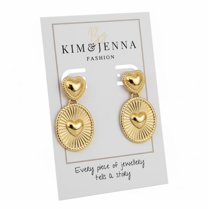 Chique Heart Earrings