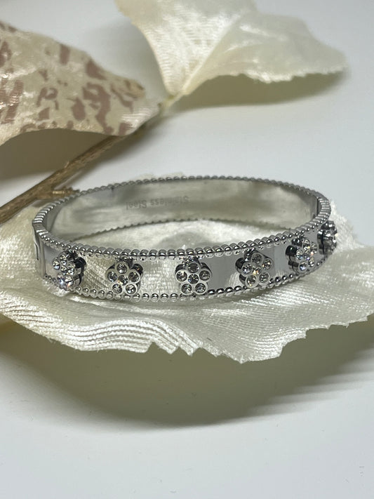 Bangle Flower Strass