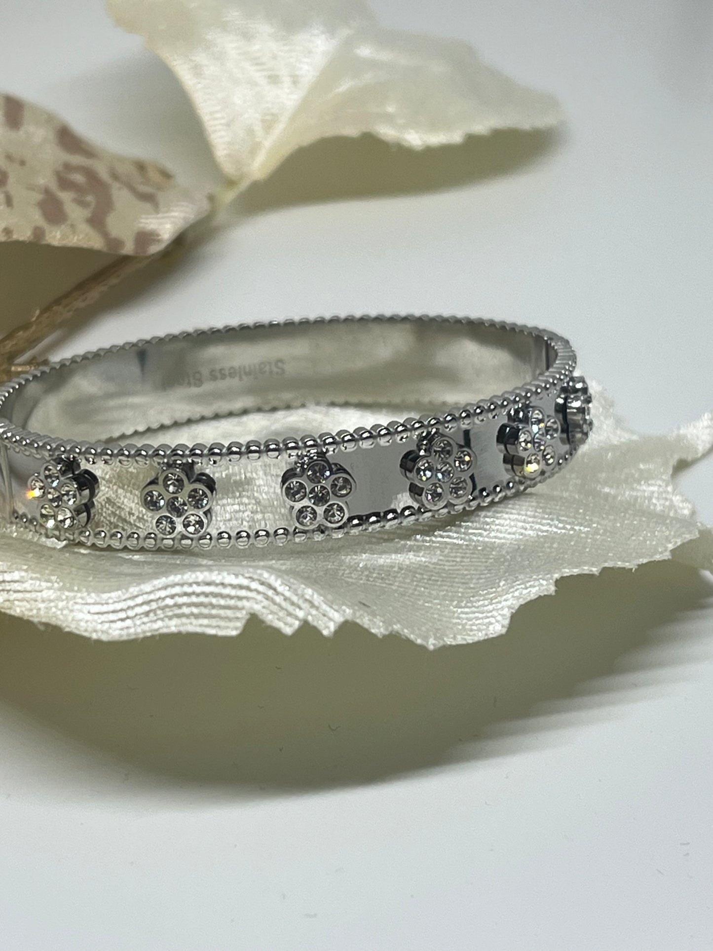 Bangle Flower Strass