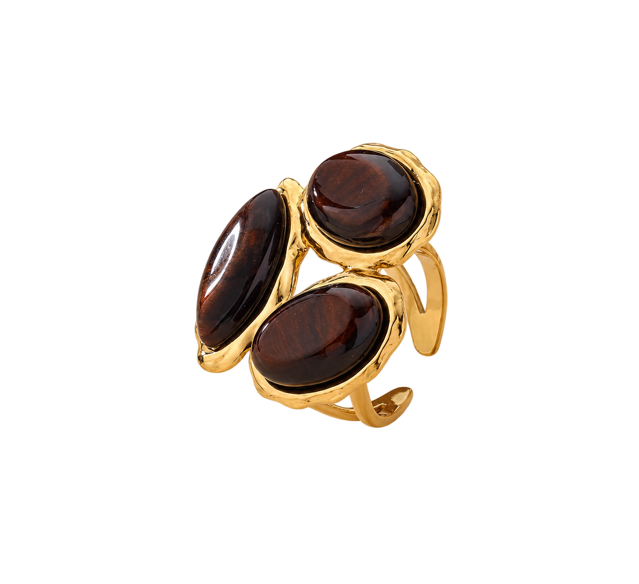 Rosalia Ring | Koffiebruin