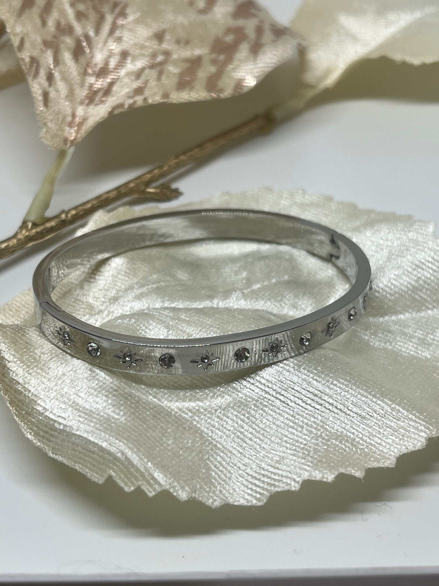 Bangle Shine Bright | Zilver