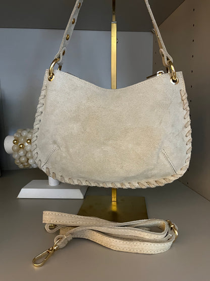 Casey Bag Suede | Beige