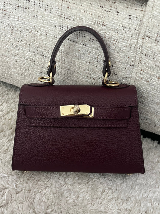 Kiki Bag | Burgundy