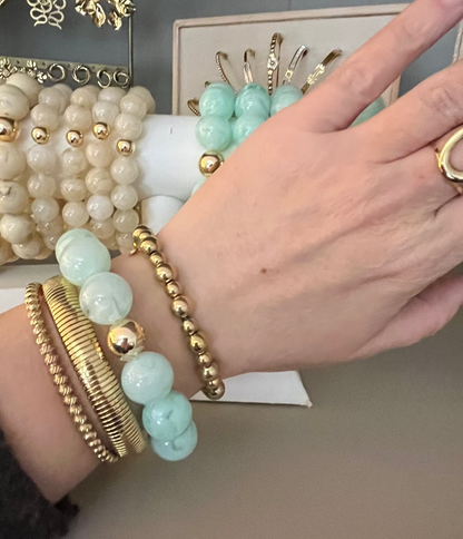 Bracelet Beads Big | Turquoise