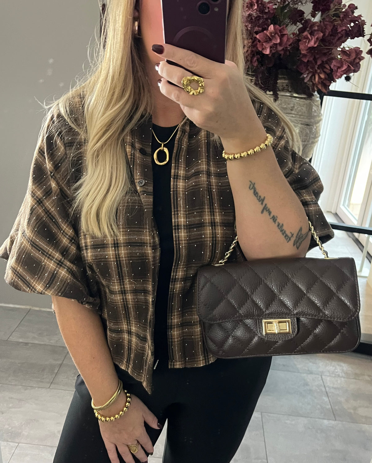 Senna Blouse Strass