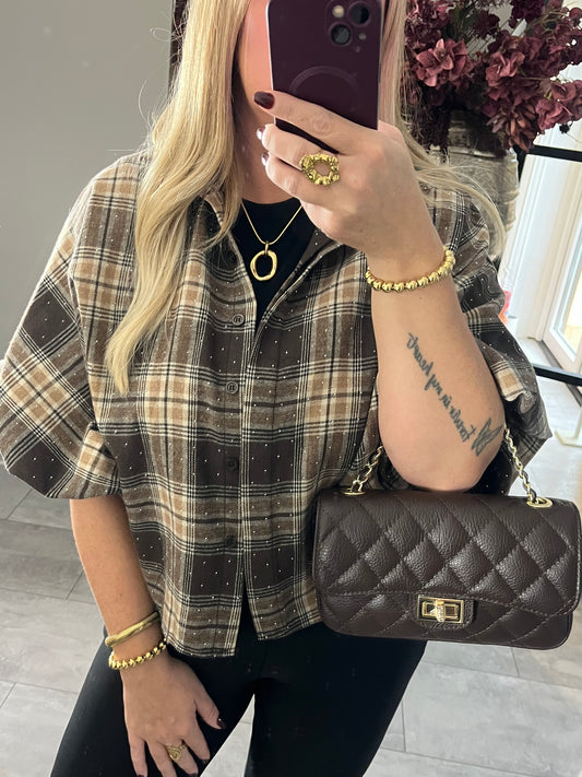 Daisy Blouse Strass