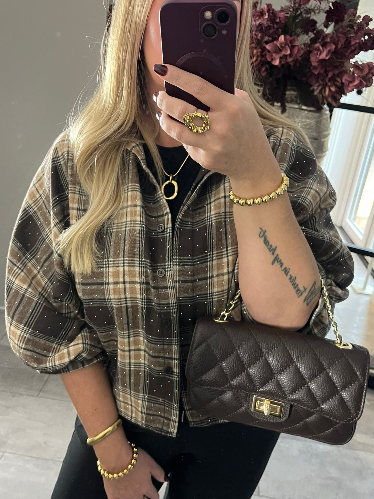 Daisy Blouse Strass
