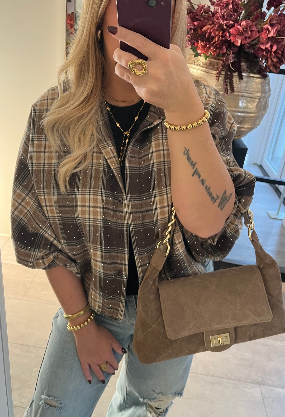 Daisy Blouse Strass