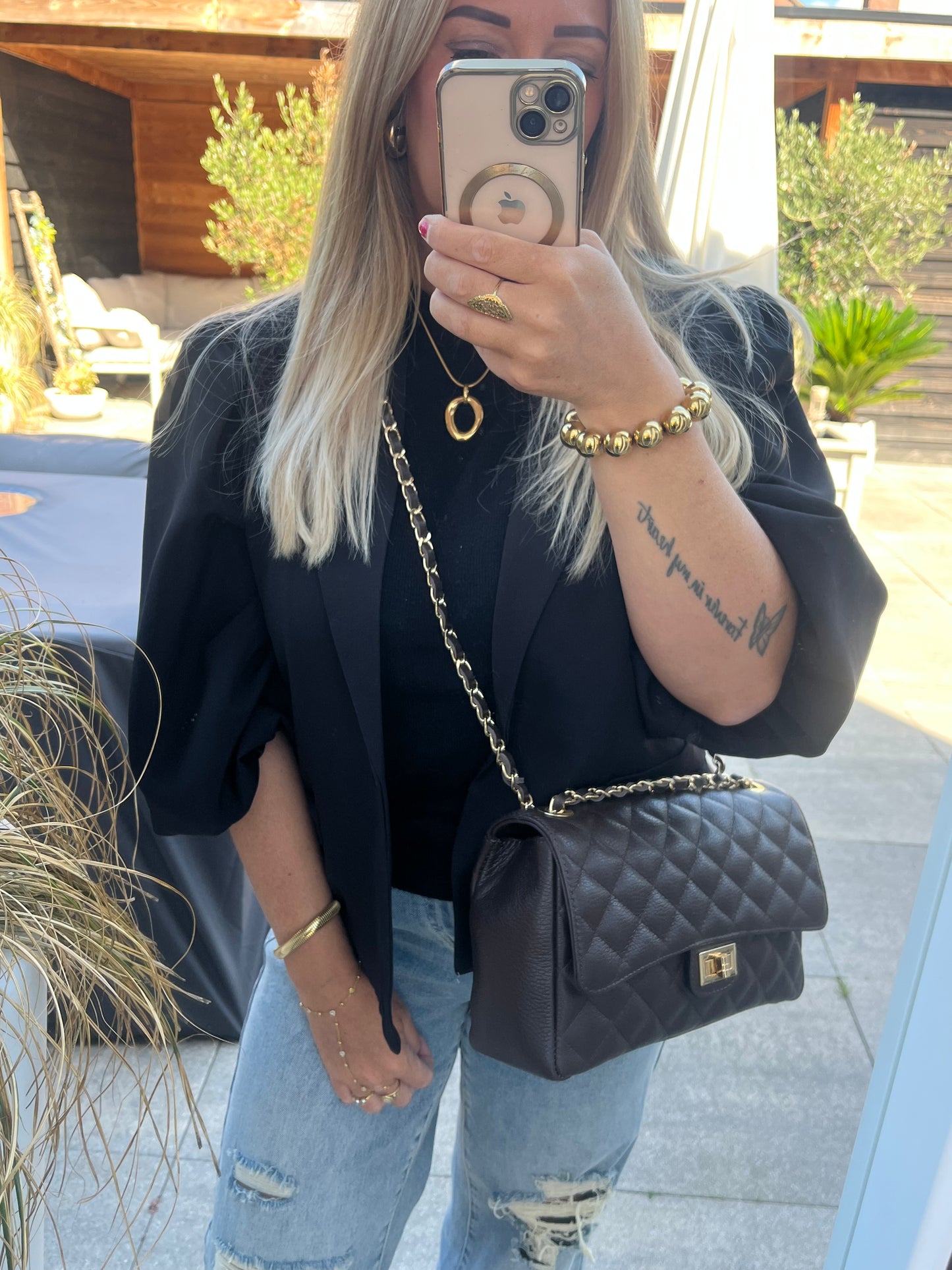 Audrey Bag Big | Donkerbruin