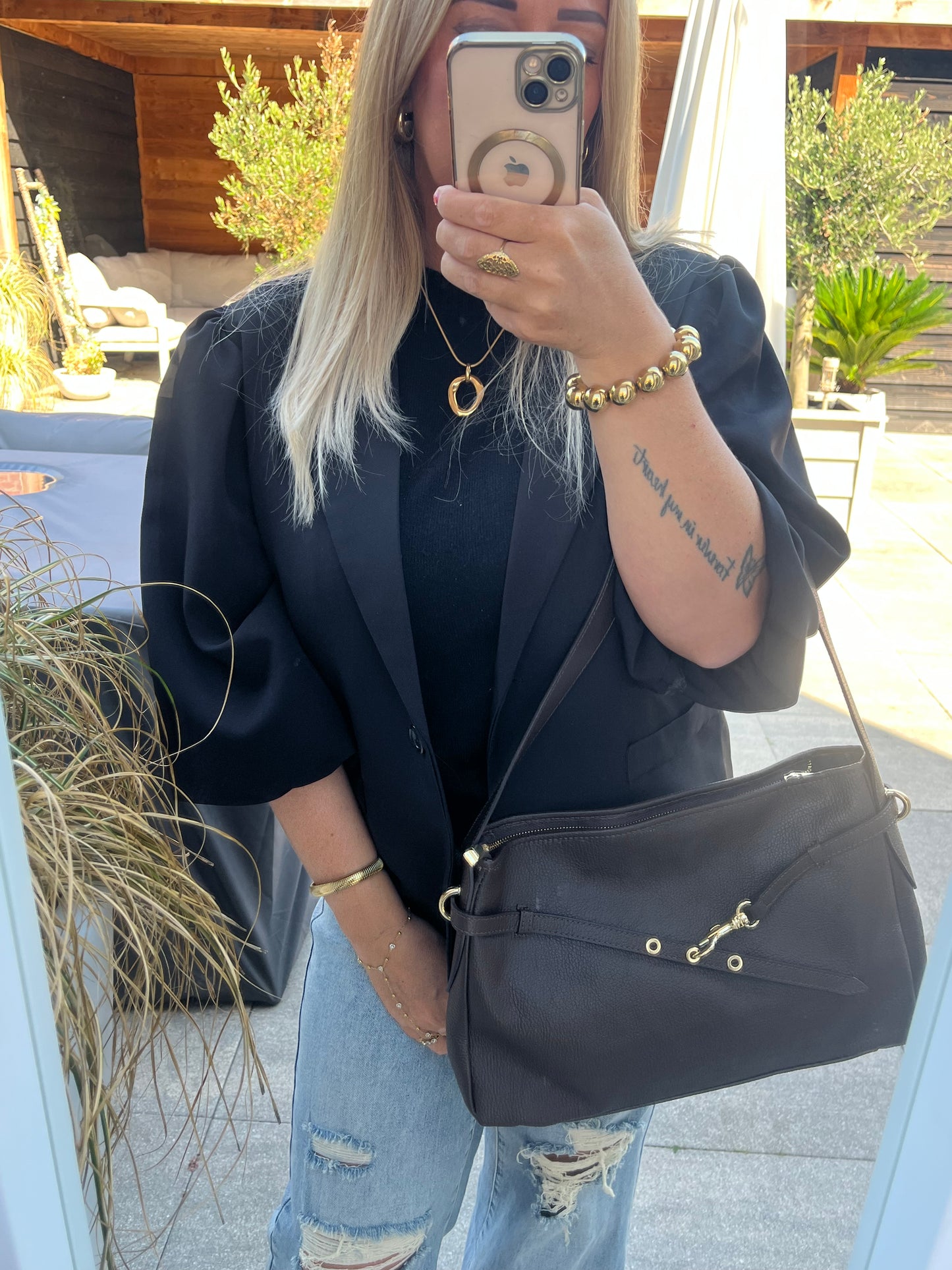 Ginny Bag | Donkerbruin